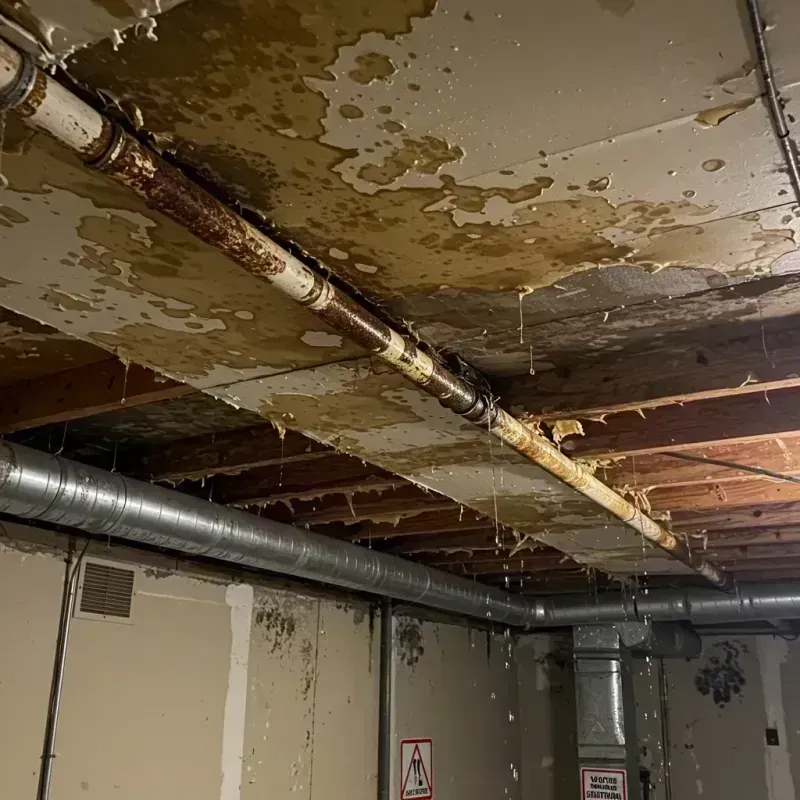 Ceiling Water Damage Repair in Cumberland Head, NY